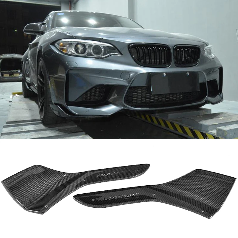 Передние бамперы из углеродного волокна щитки для губ Cupwings BMW 2 серии F87 M2 Coupe Door 2016