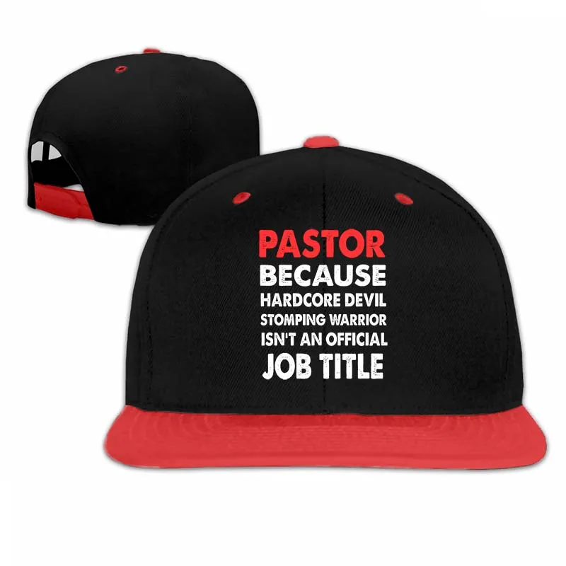 Pastor Job Title Христианский подарок религиозная бейсбольная кепка для мужчин и женщин Кепка для водителя грузовика модная Регулируемая Кепка - Цвет: 5-Red