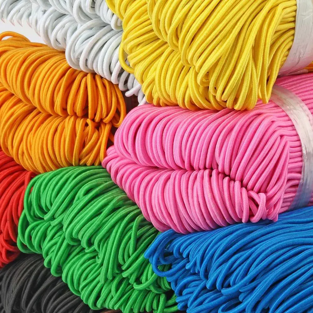 1.5mm Colorful High Elastic Round Elastic Band Round Elastic Rope