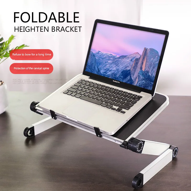 

Notebook Stand Lift Base Flat Stand Can Adjust The Lifting Computer Stand Desktop Stand