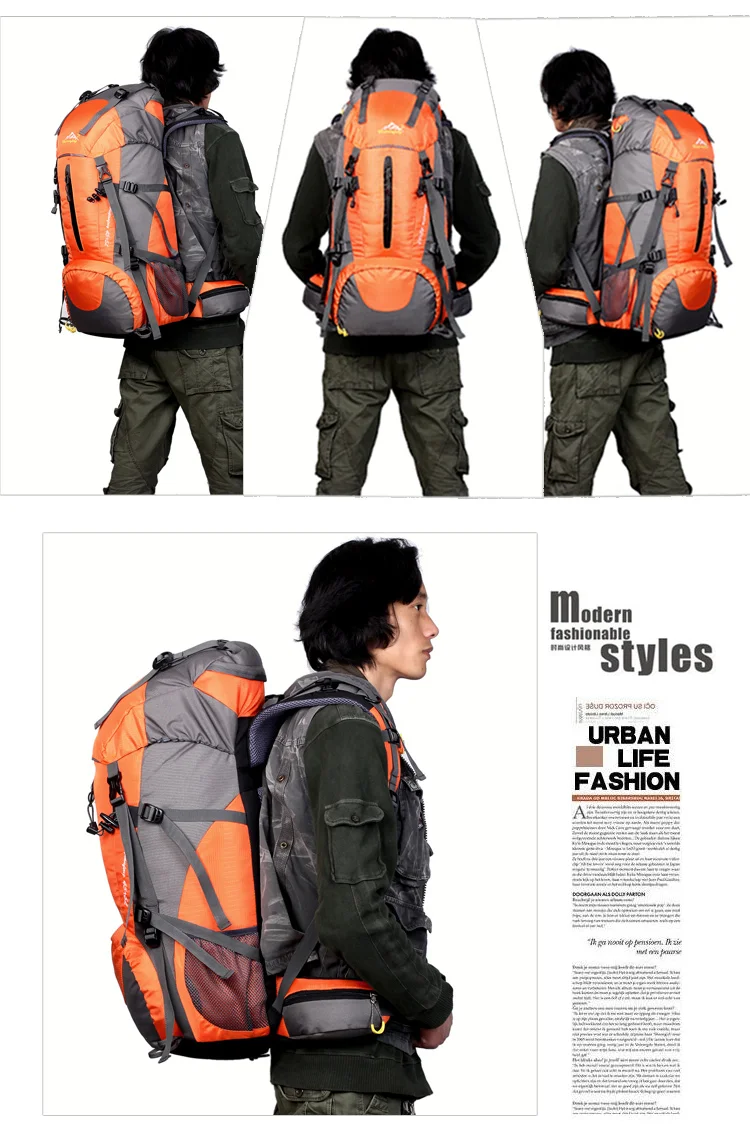 Водонепроницаемый походный рюкзак, спортивная сумка, рюкзак для путешествий, походный рюкзак, походный рюкзак, уличный рюкзак, многофункциональный mo