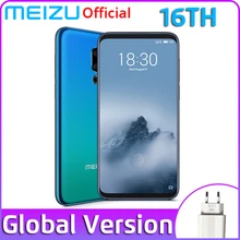Meizu 16th, 16 ГБ, 8 ГБ, 128 ГБ, глобальная версия, Snapdragon 845, 6,0 '', экран 2160x1080 P, 3010 мА/ч, фронтальная, МП, встроенный экран, отпечаток пальца