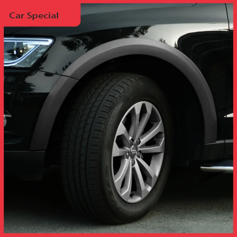 

Car Wheel Eyebrow Black Rubber Wheel Eyebrow Body Wheel Eyebrow Eyebrow Protector Splash Guards For Audi Q5 Non-Sline 2009-2018