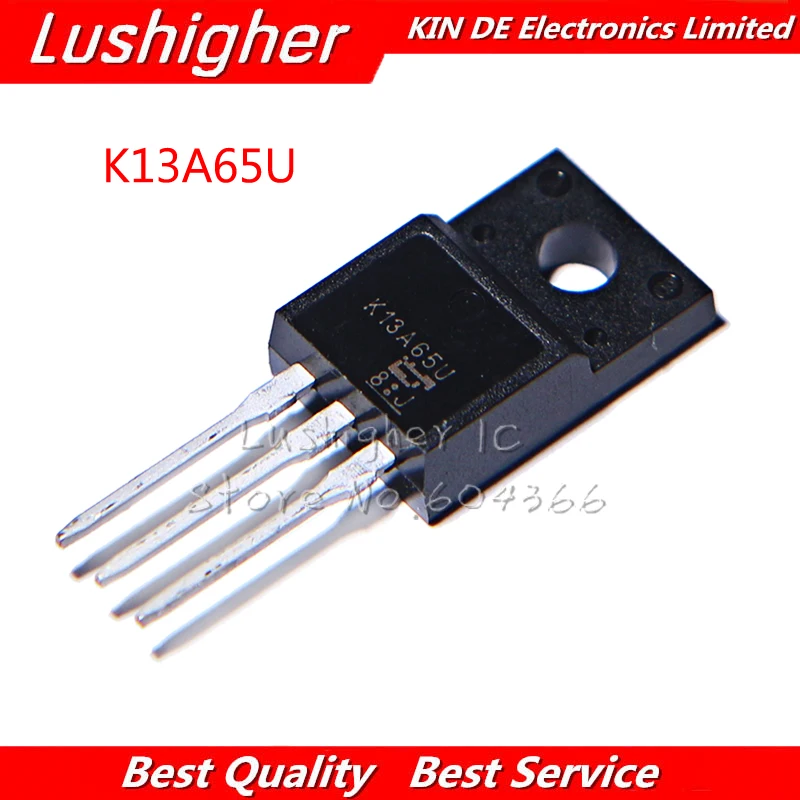 10Pcs K13A65U TO-220F TK13A65U TO220F TK13A65 K13A65 TO-220 13A 650V
