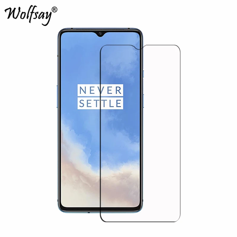 Стекло Wolfsay для телефона OnePlus 7T 2 шт. защита экрана закаленное стекло One Plus пленка