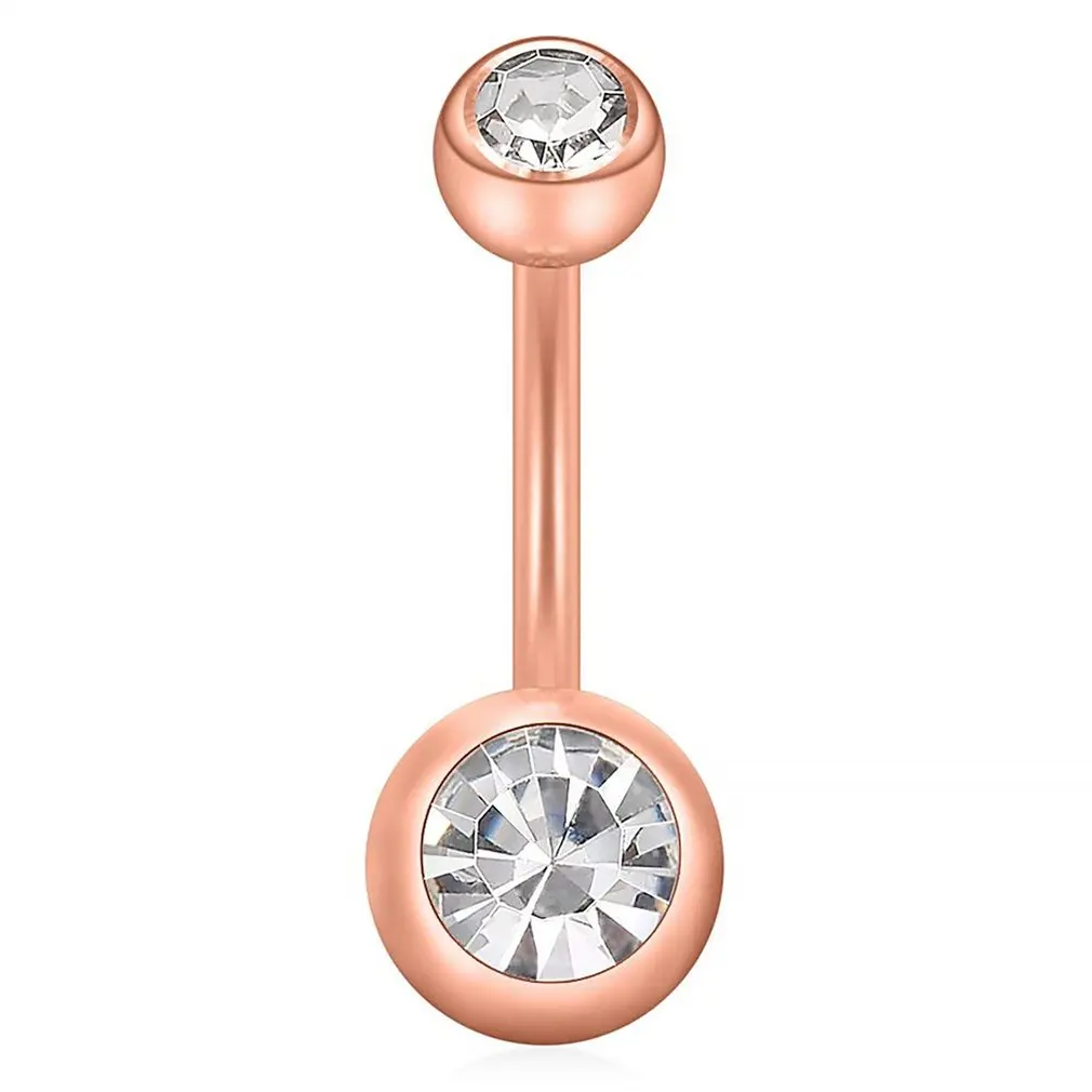 

Unique Zircon Piercing Navel Surgical Belly Button Rings Navel Piercing Belly Button Ring For Women Jewelry