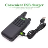 10PCS WLN KD-C1 Mini Radio UHF 400-470MHz Transceiver 5W 16 Channel MINI Two Way Radio 2