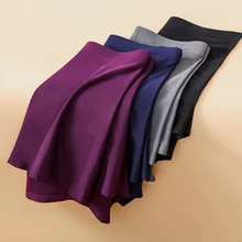 Hommes sous-vêtements soie convexe Boxer hommes solide sans couture Nylon Shorts pantalons doux glace sensation boxeurs Homme hommes caleçons taille L XXXL