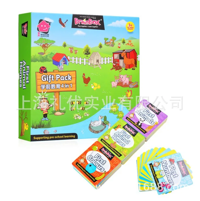 

English Lettered Card Early Childhood Cognitive Card Young CHILDREN'S Baby Early Childhood ENLIGHTEN Puzzle Toy Cards