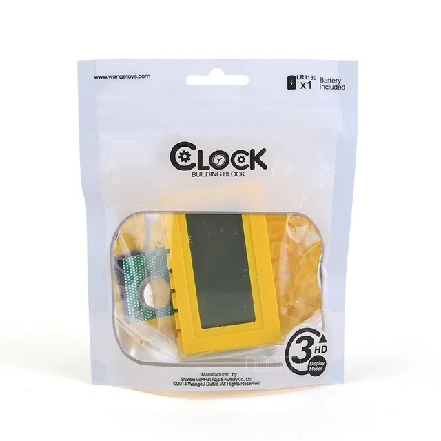 Clock Watch Parts Building Blocks 2x8 DIY Calendar Time City Model Accessories Bricks Construction Toys for Children Gifts 3