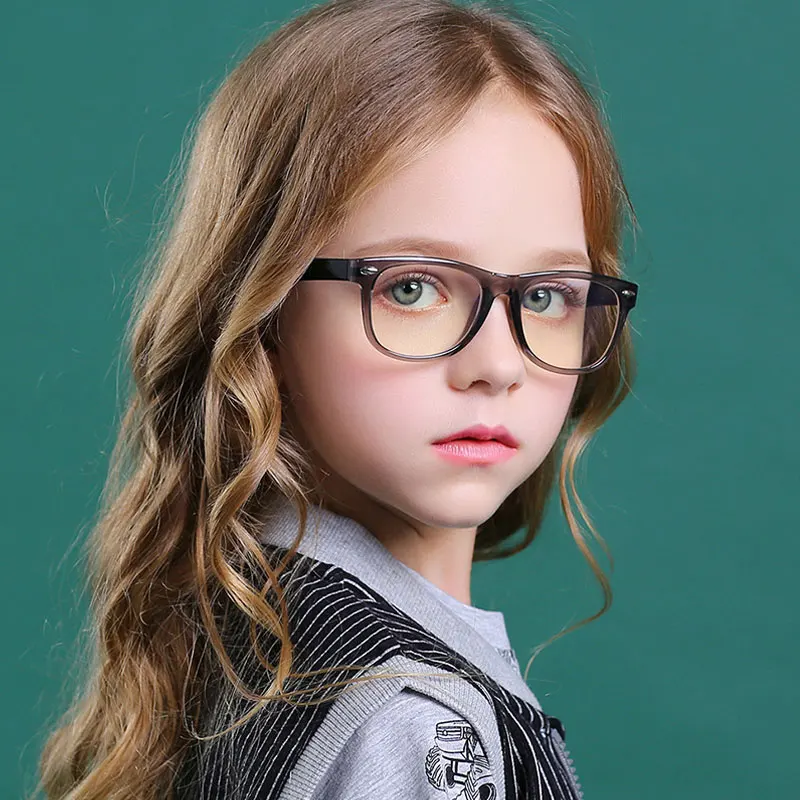 

2020 Kids Glasses Teens Anti Blue Ray Glasses Boy Girl Optical TR90 Frame Prescription Anti Reflective TR90 Computer Eyeglasse