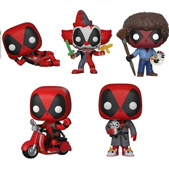 

Deadpool The Joy of Painting Bob Ross Model Figure Collection Toys gifts