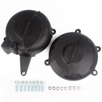 

1 Set Motorcycle Engine Stator Crankcase Cover For DUCATI 959 2016 Motor Accessories Black ABS Plastic