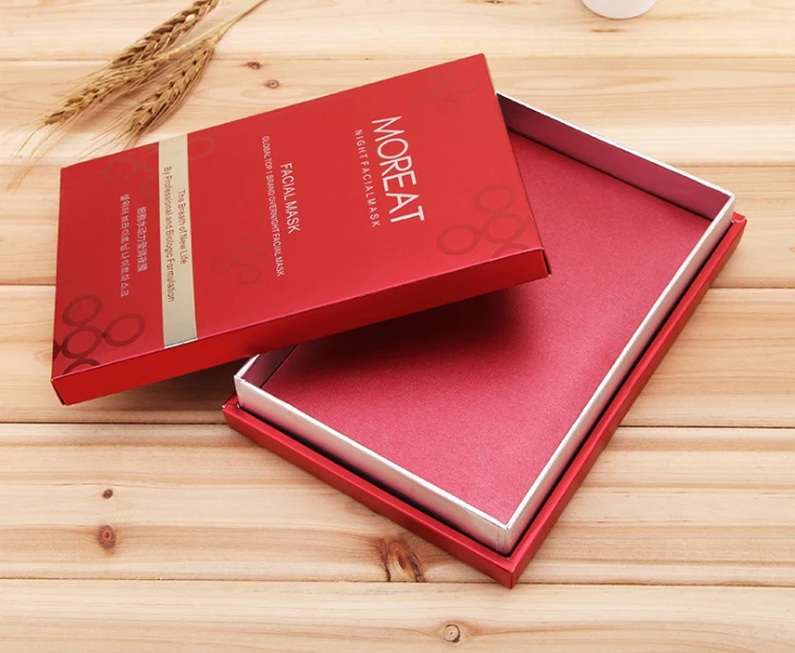 

High end custom top bottom cardboard rigid perfume box packaging,400GSM Cardboard Packaging Box ---DH10253