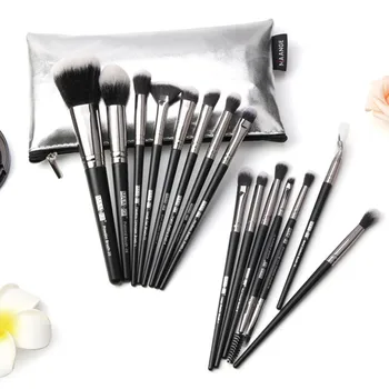 

15PCS Eyebrow Eyeshadow Foundation Brush Makeup Tool Multifunctional With Bag Makeup Brushes Set Tools