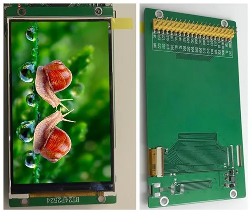 Screen with Board Ips 4,0 дюймов 16 м TFT lcd цветной экран(плата/без платы) R61408 Привод IC 16 бит MCU интерфейс 480(RGB)* 800 - Цвет: Screen with Board