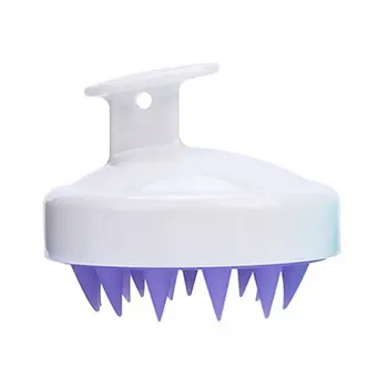 

Head Massage Brush Soft Hair Scalp Brush Washing Comb Brush Silicone Shampooing Massage Brush Beauty Tool