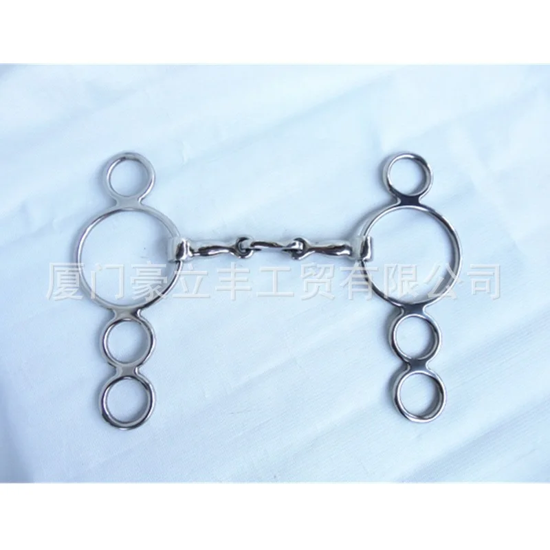 

Equestrian Supplies Horsebit bu xiu gang ma Bit British-Style Gag Bit Iron