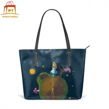 Маленькая сумочка принца маленькая Алиса топ-ручка сумки Университетская Подростковая кожаная сумка высокого качества Модные женские сумки