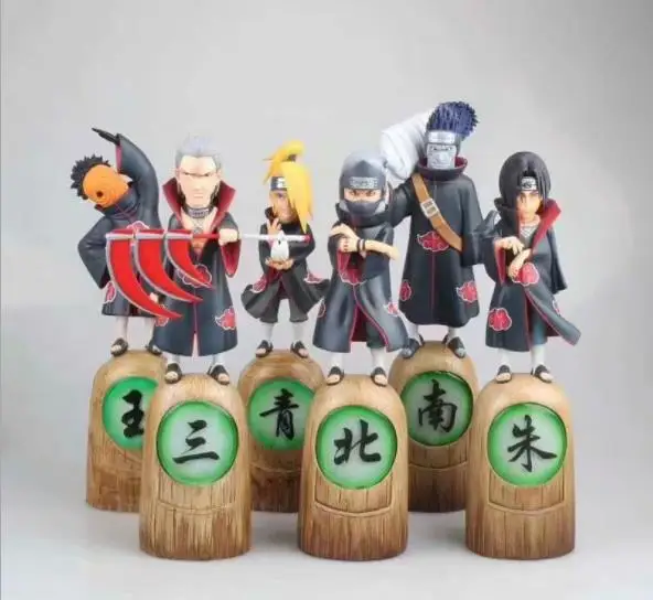 Аниме Наруто Учиха Итачи Deidara Tobi Hidan Kakuzu ПВХ фигурка 8 см MK01 | Игрушки и хобби
