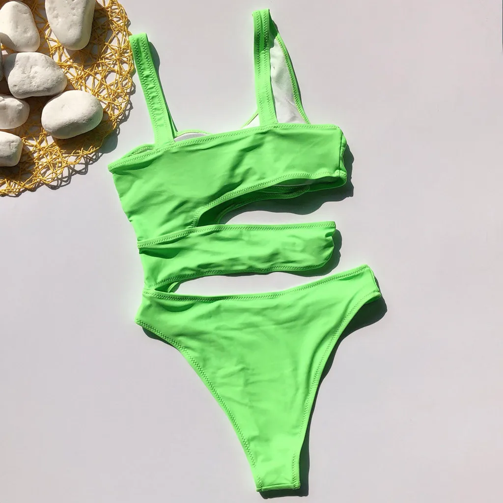 Женское бикини, бандаж, стринги, бикини, Одноцветный сексуальный купальник, бикини, купальник для женщин, пляжная одежда, купальник, бикини, Viquinis Mujer#38