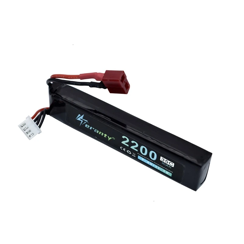 Upgrade 35C Max 55C 3S 2200 мАч 11 1 В водяной пистолет Lipo батарея мини страйкбол RC