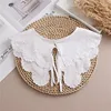 New White Shawl Doll Fake Collar Female Shirt False Collar Ladies Detachable Half Shirt Lapel Blouse Shawl Wrap Decoration ► Photo 2/6