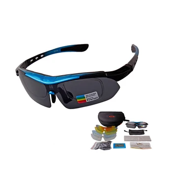 

New Ski Cycling Riding Bicycle Bike Sports Sun Glasses Sunglasses Eyewear Goggle 5 lens Bicycle Accessories
