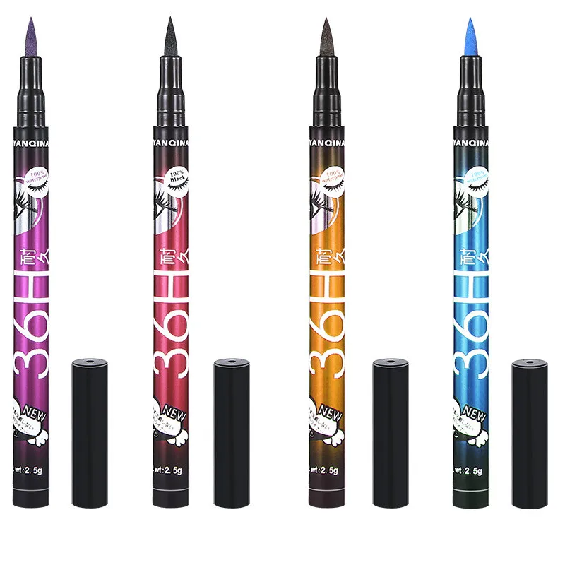 

Eyeliner Pen Waterproof Is Not Blooming 36H Color Eyeliner Makeup