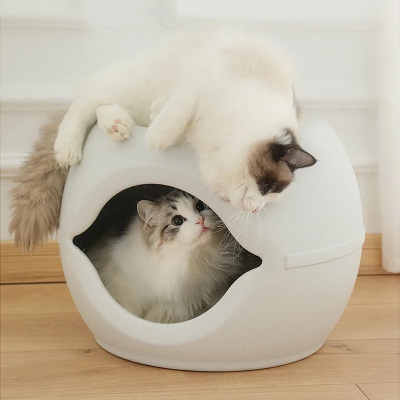 

New Four Seasons Pet Kennel Fashion Simple Plastic Pet House Cat Stool Cat Kennel