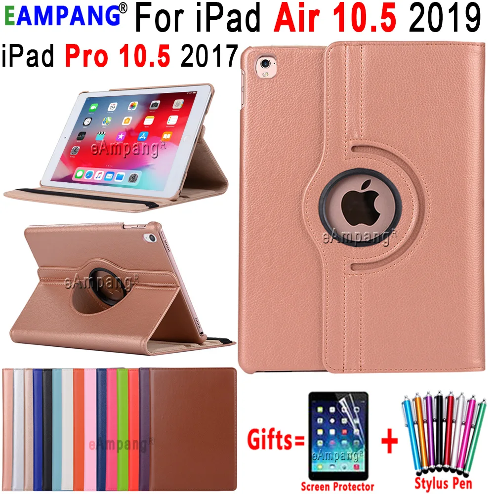 360 Degree Rotating Leather Cover Smart Sleep Awake Case for Apple iPad