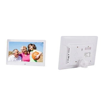 

SJD-1003 10Inch Digital Photo Frame 1024 x 600 H-D Sn Desktop Album Display Ie MP4 Video MP3 o Clock Calendar with In