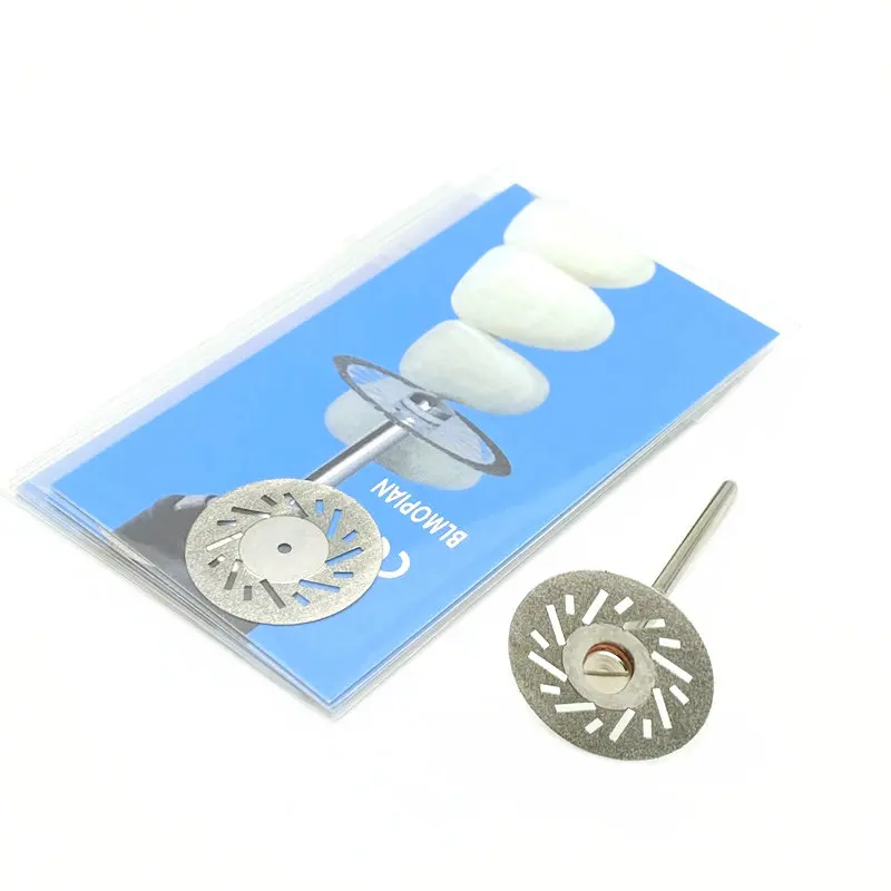 5 шт./компл. стоматологический Тонкий двухсторонний шлифовальный алмазный