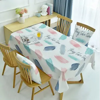 

Nordic Style Simple Modern Tablecloth Dining Table Hotel Desk Cover Carbinet Cafe Restaurant JS92C