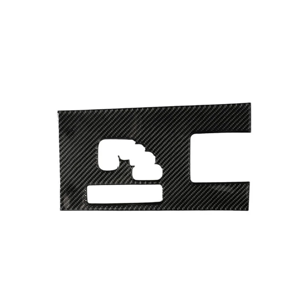 

1 Piece Auto Accessories Inner Gearbox Sticker Decor Carbon Fiber Black For Lexus IS250 300 350 06-12