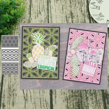 

Overlapping board Metal Cutting Dies Scrapbooking For Paper Frame Card Dies Set