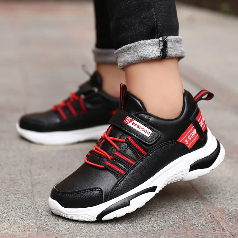 

2019 Autumn New Style Children Sports Shoes plus Cotton Warm Fashion BOY'S Casual Shoes Shoes Running Shoes