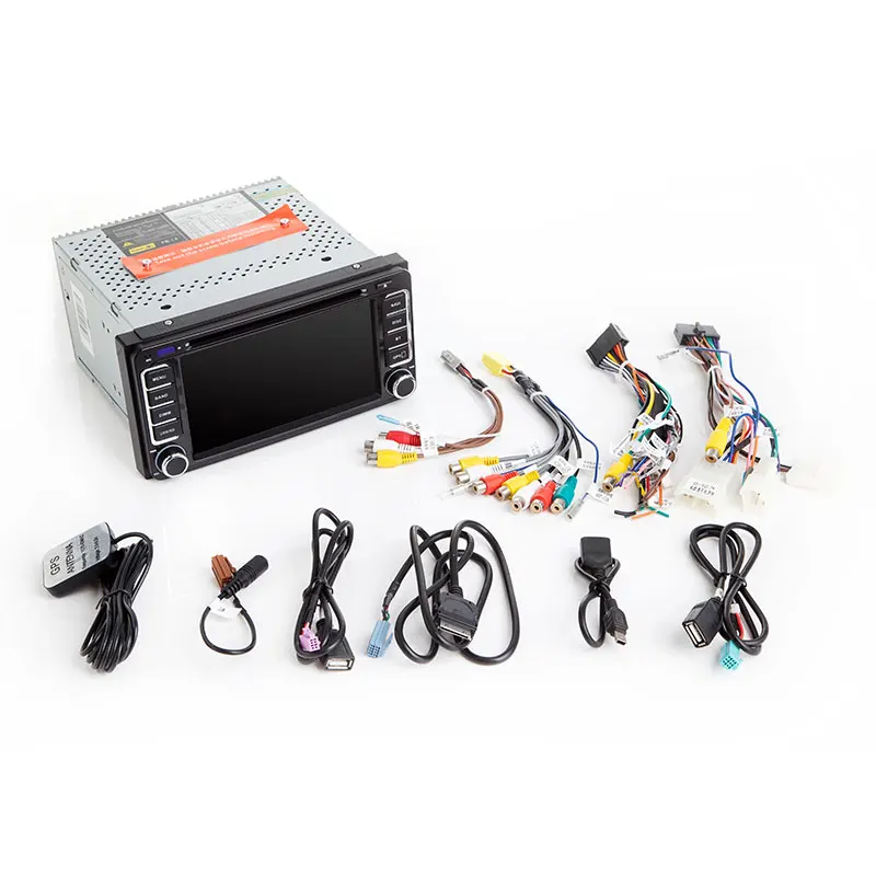 2din gps Автомобильный мультимедийный DVD для Toyota Land Cruiser 100 200 Prado 120 150 пик Corolla Hiace Yaris Hilux 4 runner Radiohead блок
