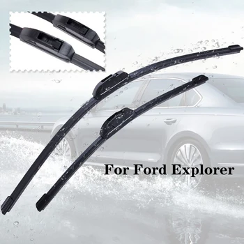 

Wiper blades For Ford Explorer from 2006 2007 2008 2009 2010 2011 2012 2013 2014 2015 2016 Clean car windshield