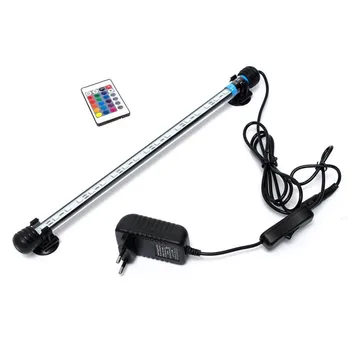 

Aquarium Light 92CM LED Bar with RGB Remote Control Aquarium for Fish Tank Amphibious Submersible LED Lamp Arowana Light