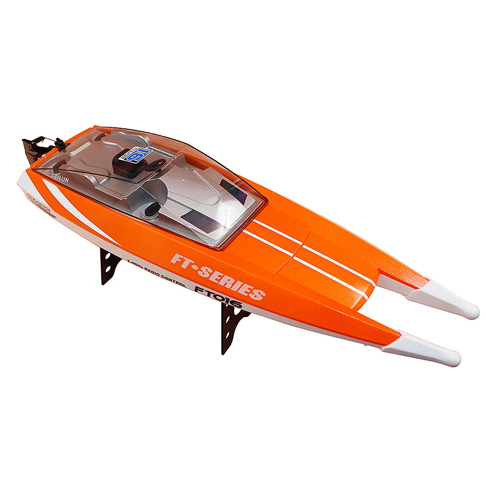 

FT016 2.4G 4CH 30km/H Speedboat Remote Control 150M Water-Cooling System Brushless Motor High-Precision Servo RC Boat