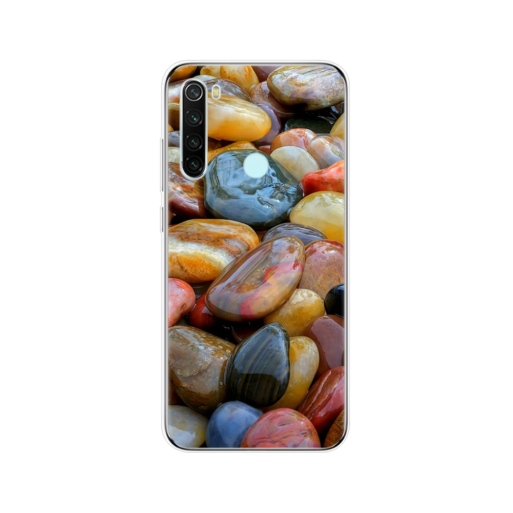 34328 Силиконовый чехол для xiaomi redmi note 8, чехол из мягкого ТПУ, чехол для redmi note 8 T, redmi note 8 pro, бампер с рисунком милых цветов - Цвет: 34328