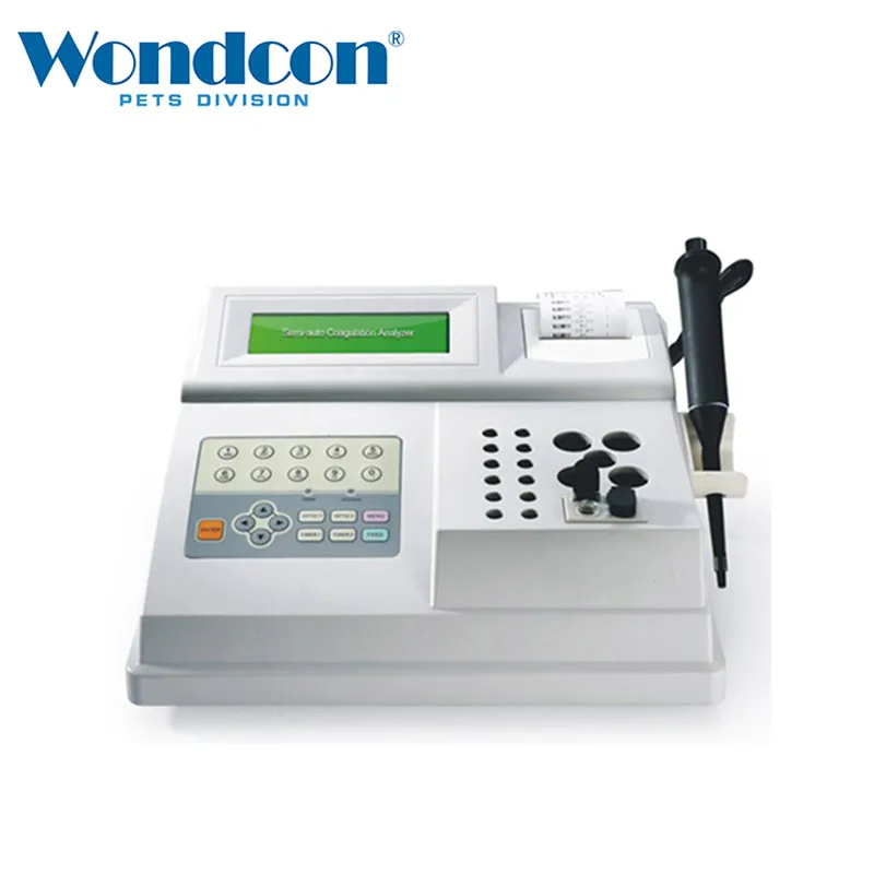 Wondcon WML-400A ветеринарный Полуавтоматический анализатор коагуляции
