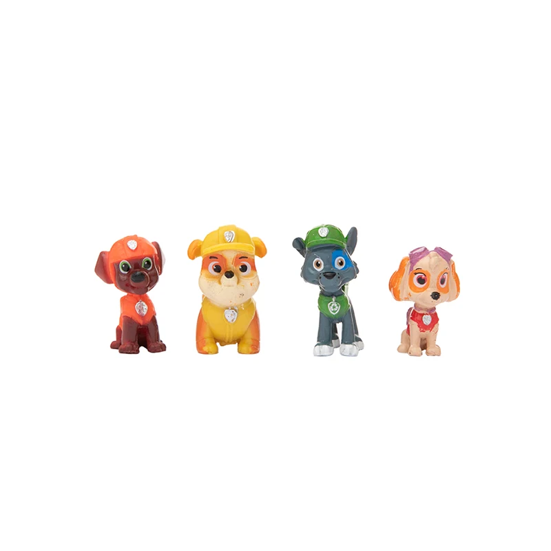 PAW Kids Figures Toys - 12 Pcs/Set Patrol Rescue Dog Everest Figure Dolls Set Toys PVC Anime Action Model