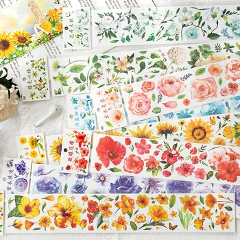 

Mohamm 60mm*350mm Garden Tour Series Washi Masking Tape Creative Scrapbooking Stationary School Supplies