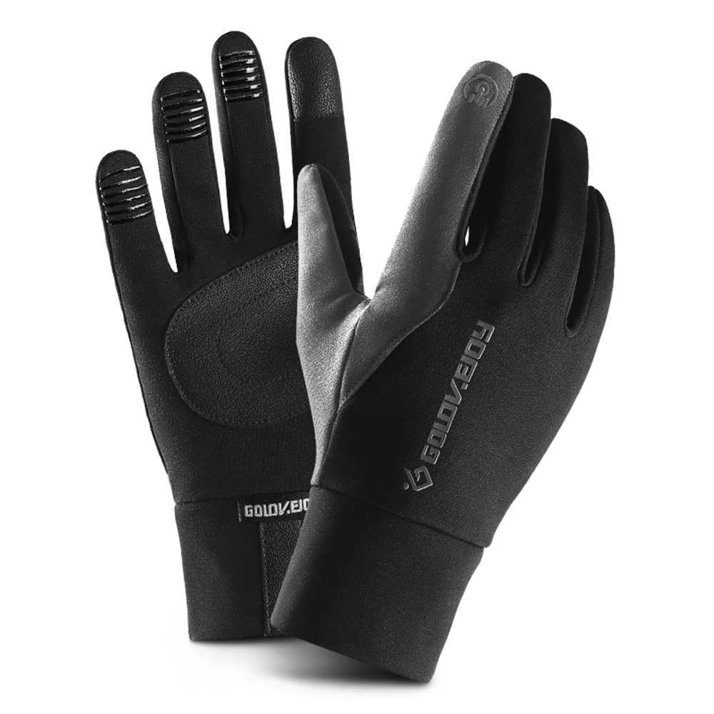 Мужские и женские зимние теплые перчатки непромокаемые перчатки с сенсорным экраном ветрозащитные спортивные перчатки с теплой подкладкой для катания на лыжах кемпинга и пеших прогулок