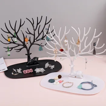 

Jewelry Rack Earrings Necklace Plastic Display