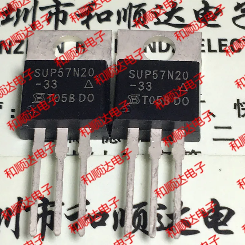 10 шт./лот SUP57N20-33 новые имеющиеся в 220 200V 57A