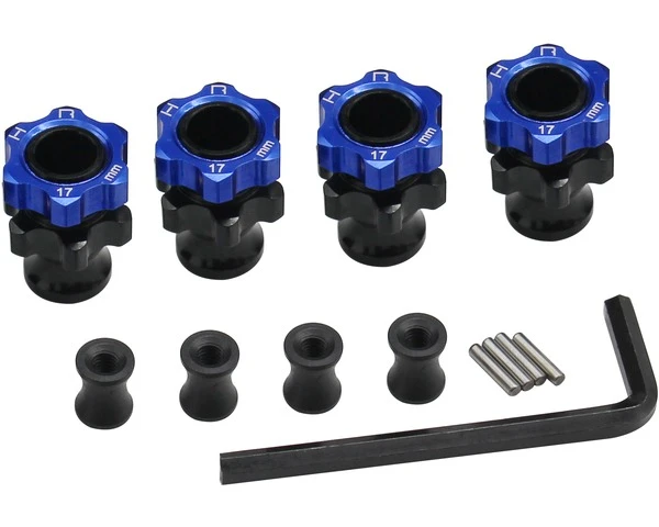Aluminum 17mm Hex Wheel Hub Adapter 