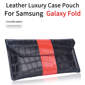 

Leather Luxury Protective Case Bag for Samsung galaxy fold case W20 W2020 case Shockproof Case Pouch for Huawei MateX case